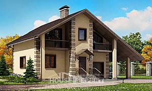 Проекты домов с мансардой